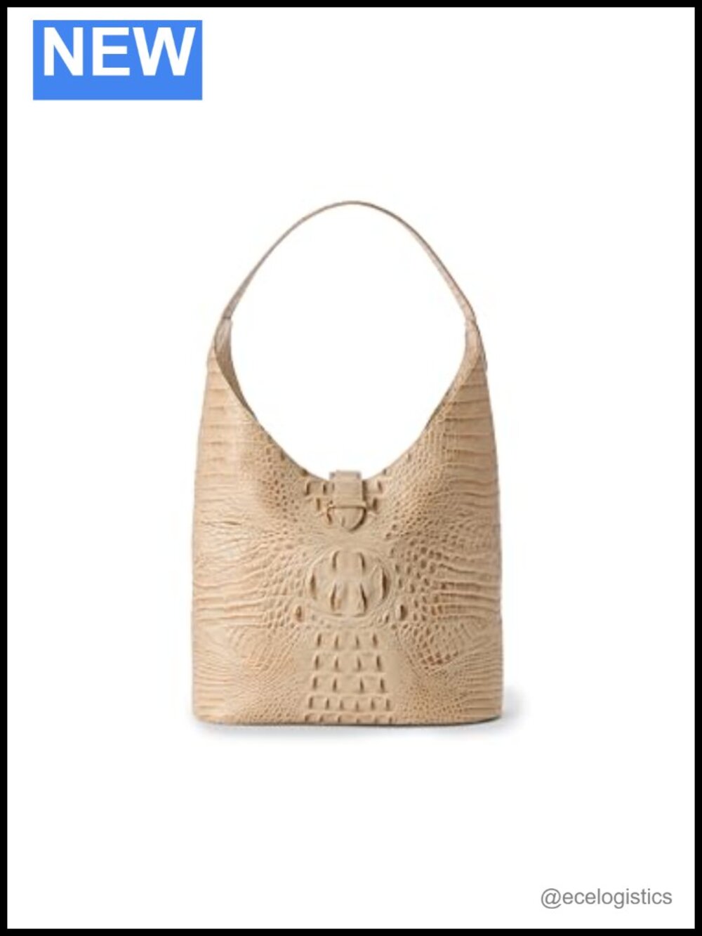 Leather Hobo Crossbody Bag with Hidden Magnet Closure Adjustable Strap